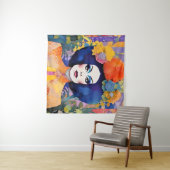 Prachtige Drag Queen Wandkleed (In Situ (horizontaal))