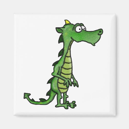 Prachtige Dragon Magnet (Voorkant)