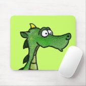 Prachtige Dragon Mousepad Muismat (Met muis)