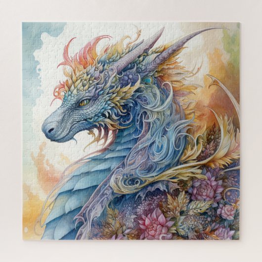 Prachtige Dragon puzzel (Verticaal)