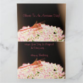 Prachtige Dragonfly Verjaardag Kaart (Binnen)