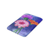 Prachtige drie kleuren-Gerberas - gemanipuleerde k Badmat (Gekanteld)