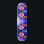 Prachtige drie kleuren gerberas - Migned Tekening Persoonlijk Skateboard<br><div class="desc">Geweldige drie kleuren-Gerberas</div>