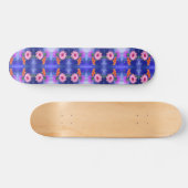 Prachtige driekleurige Gerberas skateboard (Horizontaal)