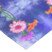 Prachtige driekleurige Gerberas Tablecloth Paintin Tafelkleed (Gekanteld)