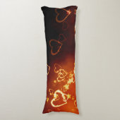 Prachtige dubbele-toon-hartpijp lichaamskussen (Voorkant Verticaal)