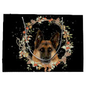 Prachtige Duitse feestdag in Shepherd Gift Bag Groot Cadeauzakje (Achterkant)