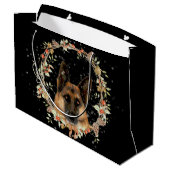 Prachtige Duitse feestdag in Shepherd Gift Bag Groot Cadeauzakje (Achterkant Gekanteld)