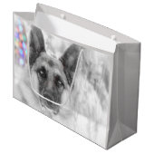 Prachtige Duitse feestdag in Shepherd Gift Bag Groot Cadeauzakje (Voorkant Gekanteld)