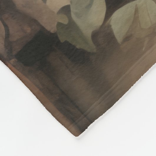 Prachtige Duitse herder Fleece Deken (Hoek)