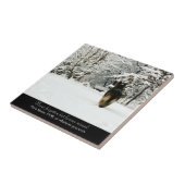 Prachtige Duitse herderdenkeramische keramische te Tegeltje (Zijkant)