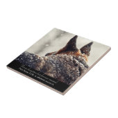 Prachtige Duitse herderdenkeramische keramische te Tegeltje (Zijkant)