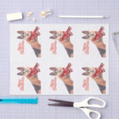 Prachtige Duitse krant Shepherd Holiday Tissuepapier (Craft)