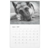Prachtige Duitse schouderkalender Kalender (Mar 2027)