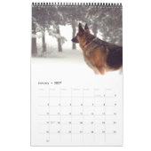 Prachtige Duitse schouderkalender Kalender (Jan 2027)
