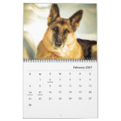 Prachtige Duitse schouderkalender Kalender (Feb 2027)