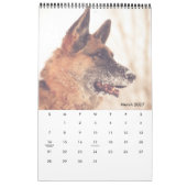 Prachtige Duitse schouderkalender Kalender (Mar 2027)