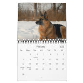 Prachtige Duitse Shepherd Dog-agenda Kalender (Feb 2027)