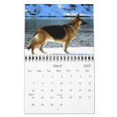 Prachtige Duitse Shepherd Dog-agenda Kalender (Mar 2027)