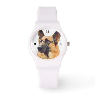 Prachtige Duitse Shepherd Portret voor mama Horloge