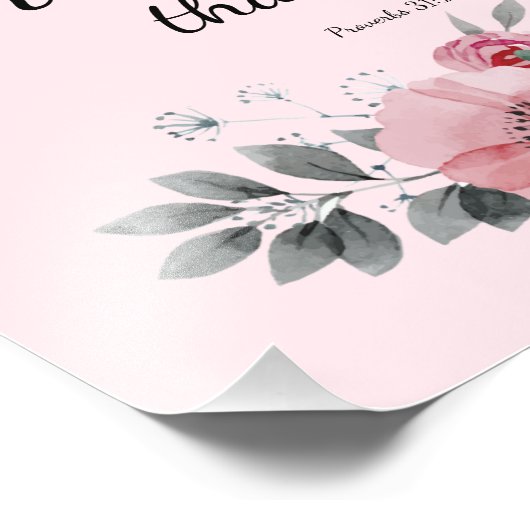 Prachtige, edele bijbel voor scripts, geïnspireerd foto afdruk (Hoek)