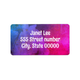 Prachtige een van een soort adresetiketten etiket