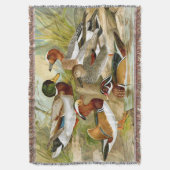 Prachtige  Eenden 1 Deken (Voorkant Verticaal)