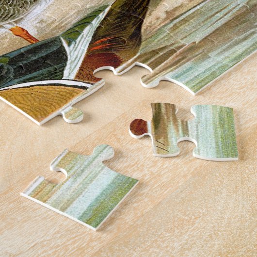 Prachtige  eenden legpuzzel (Zijkant)