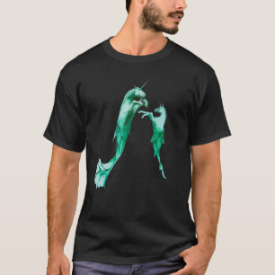 Prachtige Eenhoorn-Vissen Wezens Onderwater Spelen T-shirt