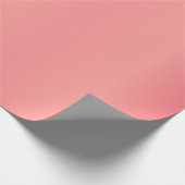 Prachtige eenvoudige Sheen Coral Satin Cadeaupapier (Hoek)