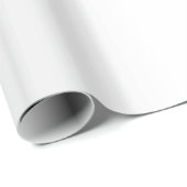 Prachtige eenvoudige witte vlek cadeaupapier (Rol Hoek)