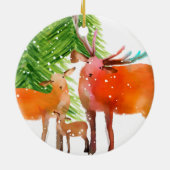 Prachtige Eerste familie van de overleden Keramisch Ornament (Achterkant)