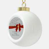 Prachtige eerste kerstmis met Ornament Bling (Rechts)