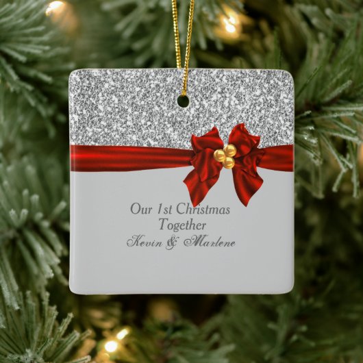 Prachtige eerste kerstmis met Ornament Bling (Boom)