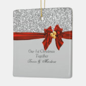 Prachtige eerste kerstmis met Ornament Bling (Links)