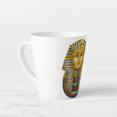 Prachtige Egyptische Faraonische symbolen 1 Latte Mok (Linkerhoek)
