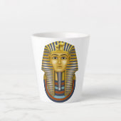 Prachtige Egyptische Faraonische symbolen 1 Latte Mok (Voorkant)