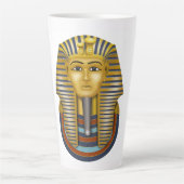 Prachtige Egyptische Faraonische symbolen 1 Latte Mok (Voorkant)