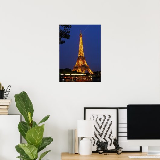 Prachtige Eiffel Tower Poster (Thuiskantoor)