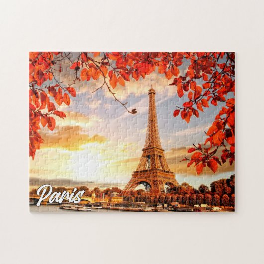 Prachtige Eiffeltoren | Parijs, Frankrijk Legpuzzel (Horizontaal)
