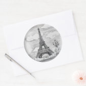 Prachtige Eiffeltoren Sticker (Envelop)