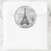 Prachtige Eiffeltoren Sticker (Tas)