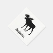 Prachtige Eland Rustiek Servet (Hoek)