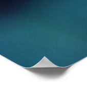 Prachtige Elegant Abstract Geel Coneflower Petal Poster (Hoek)