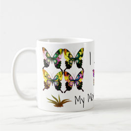 Prachtige Elegant Butterflies met Typografie Koffiemok