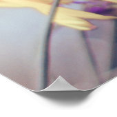 Prachtige Elegant Dreamweaver Coneflowers Lavender Poster (Hoek)