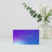 Prachtige Elegant Gradient Designer Visitekaartje (Staand voorkant)