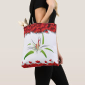 Prachtige Elegant Lily Glamoureuze Hearths Tote Bag (Dichtbij)