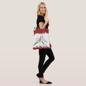 Prachtige Elegant Lily Glamoureuze Hearths Tote Bag (Op model)