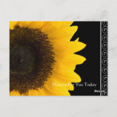 Prachtige Elegant Oranje Roos Christelijk Aanmoedi Briefkaart (Achterkant)